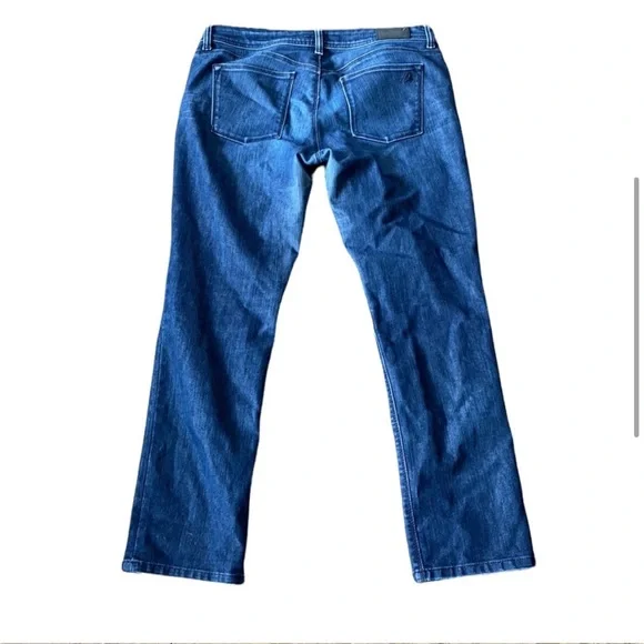 DL1961 premium denim Grace high rise cropped jeans. - Picture 4 of 14